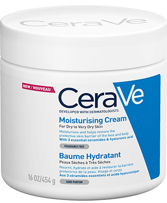 CeraVe Moisturizing Cream with 3 essential ceramides